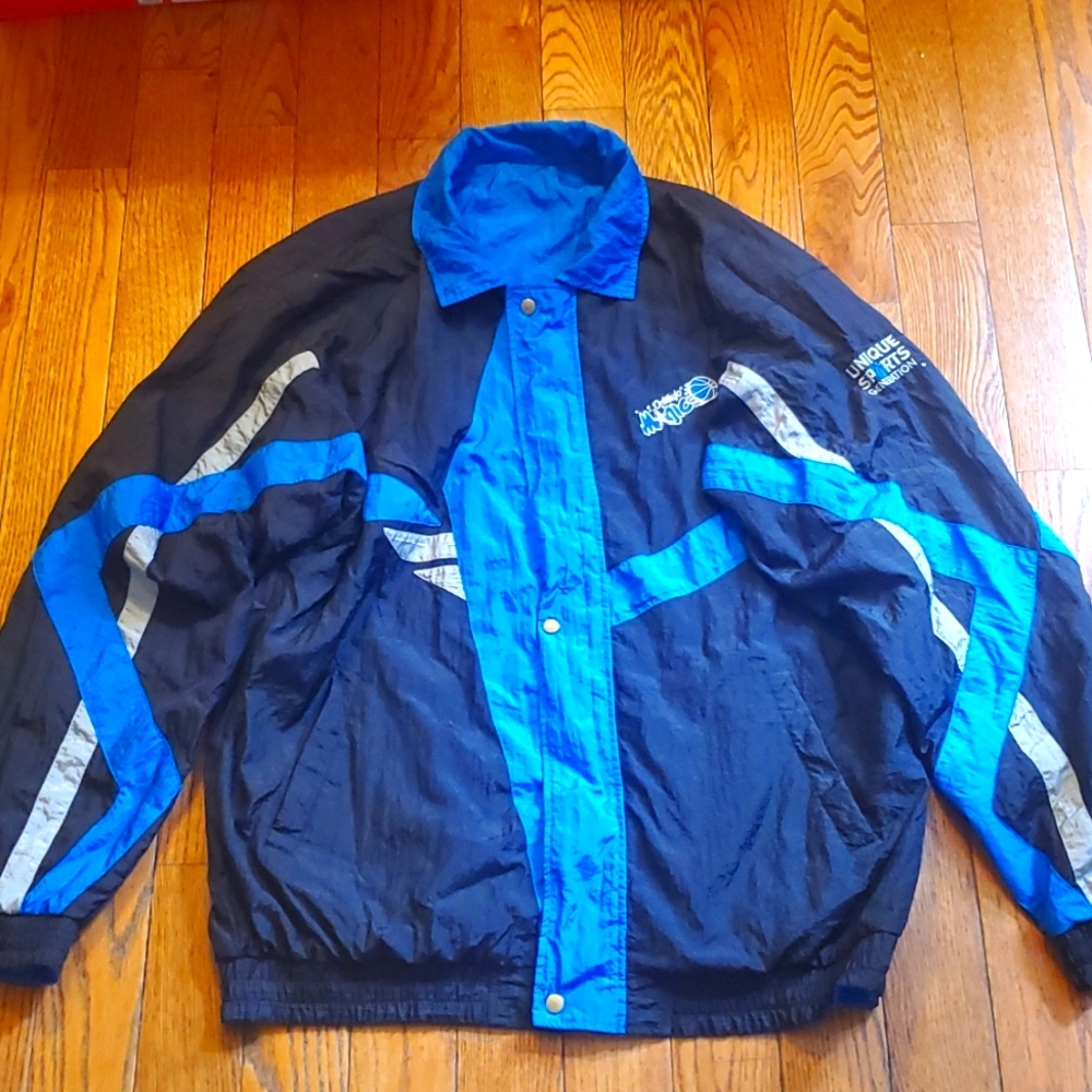 Vintage Orlando Magic reversible Jacket.  Men's XLT.